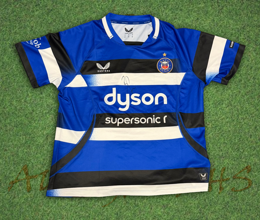 Ben Spencer Bath Rugby Signed 2025/26 Home Shirt