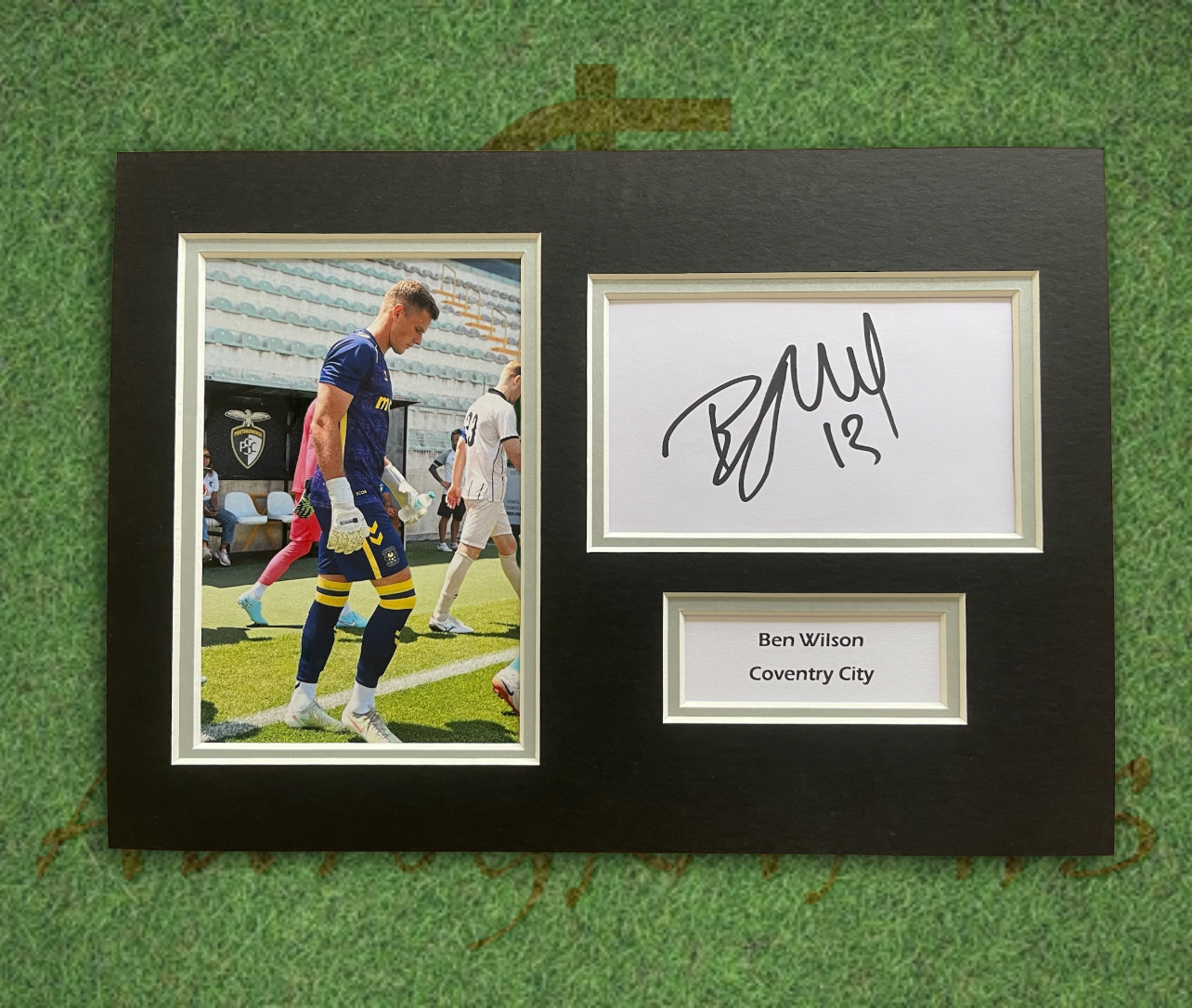 Ben Wilson Coventry City Signed Presentation Mount Display-Signed Presentation Display-ZCL Autographs-ZCL Autographs