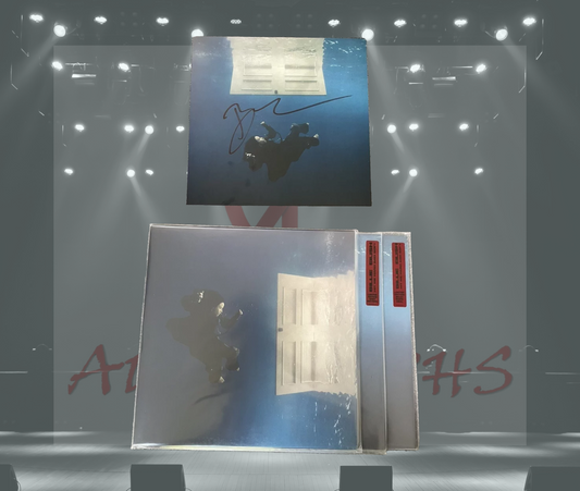 Billie Eilish Signed Art Print and Vinyls hit me hard and soft-Signed vinyl-ZCL Autographs-ZCL Autographs