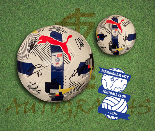 Birmingham City Football Club Signed 2025/26 Replica EFL Football