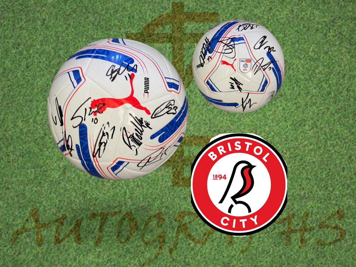 Bristol City Football Club 2026/27 Signed Replica EFL Football-ZCL Autographs
