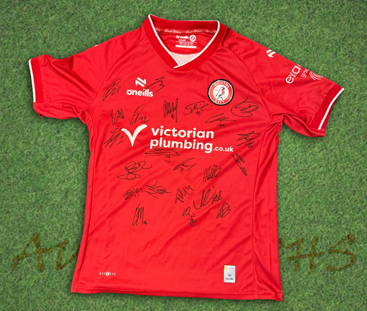 Bristol City Football Club Squad Signed 2026/27 Home Shirt