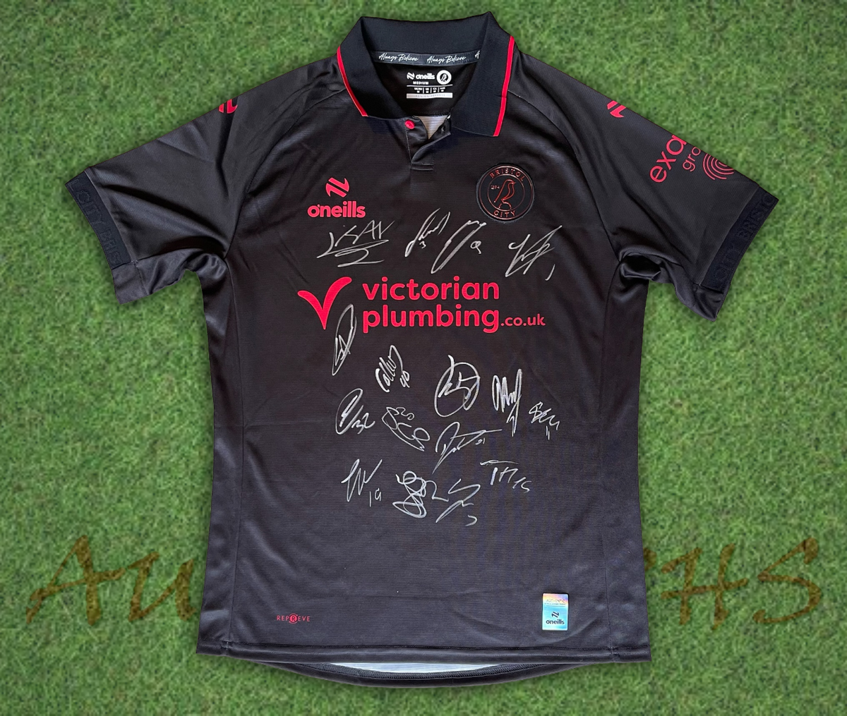 Bristol City Football Club Squad Signed 2026/27 Third Shirt 2