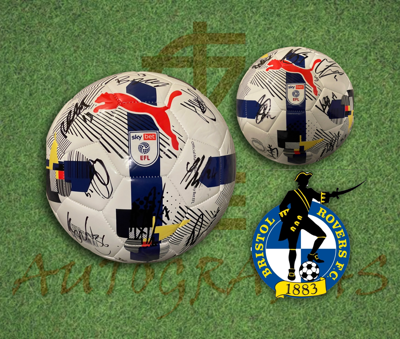 Bristol Rovers Signed Replica EFL Football 2025/26