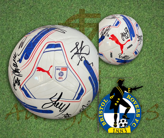 Bristol Rovers Signed Replica EFL Football 2026/27