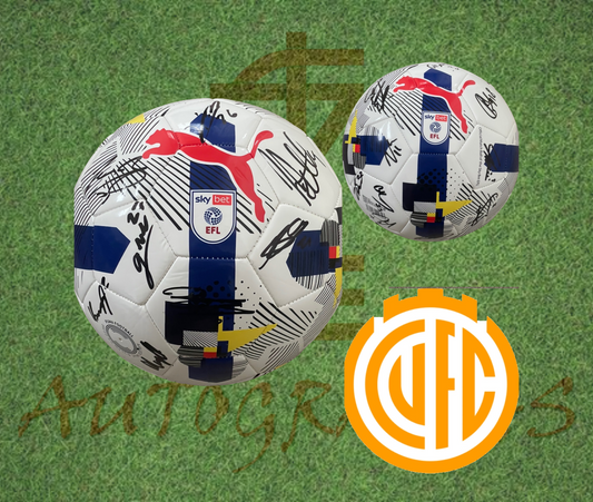 Cambridge United Signed Replica EFL Football 2025/26-ZCL Autographs