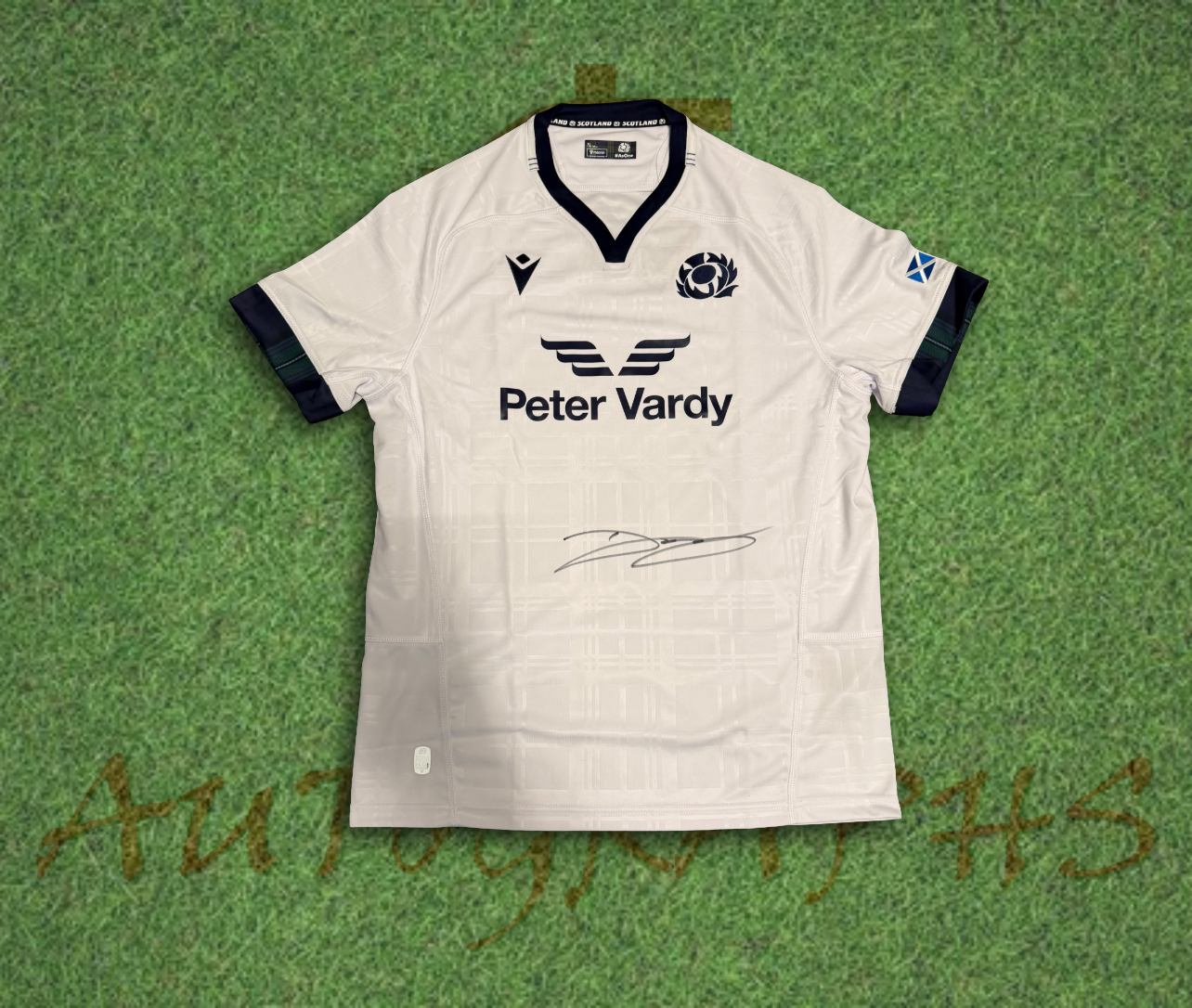 Darcy Graham Signed Scotland Rugby 2023/24 Alternate Shirt