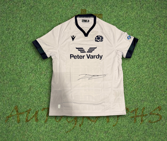 Darcy Graham Signed Scotland Rugby 2023/24 Alternate Shirt