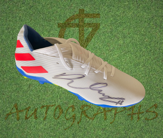 Declan Rice Signed Adidas Boot-Signed Boot-ZCL Autographs-ZCL Autographs