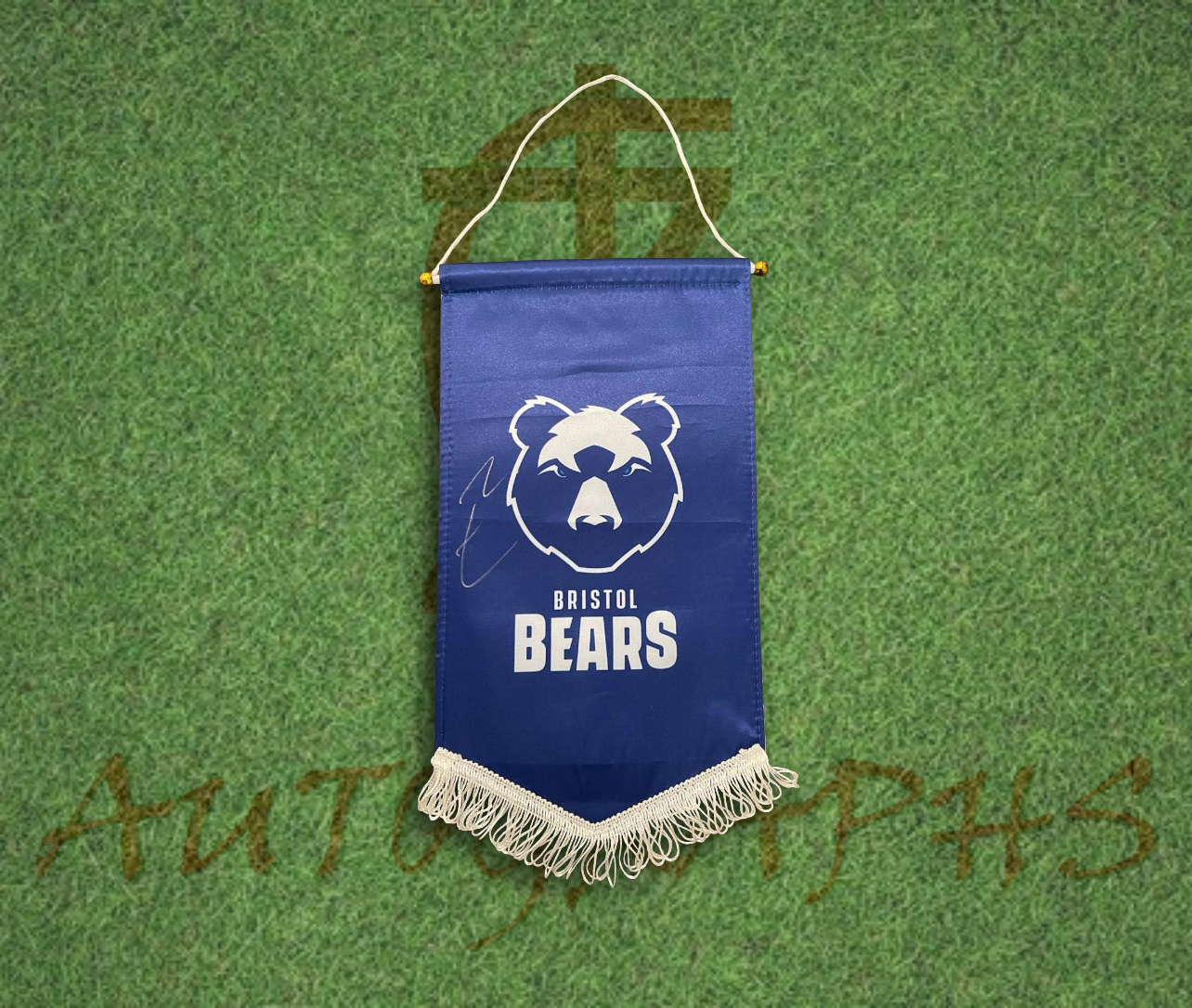 Ellis Genge Bristol Bears Rugby Signed Pennant