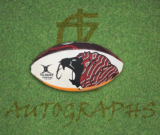 Ellis Genge Signed British and Irish Lions Rugby 2025 Mini Ball 