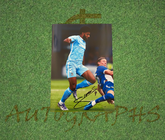 Ellis Simms Coventry City Football Club Signed A4 Photo-ZCL Autographs