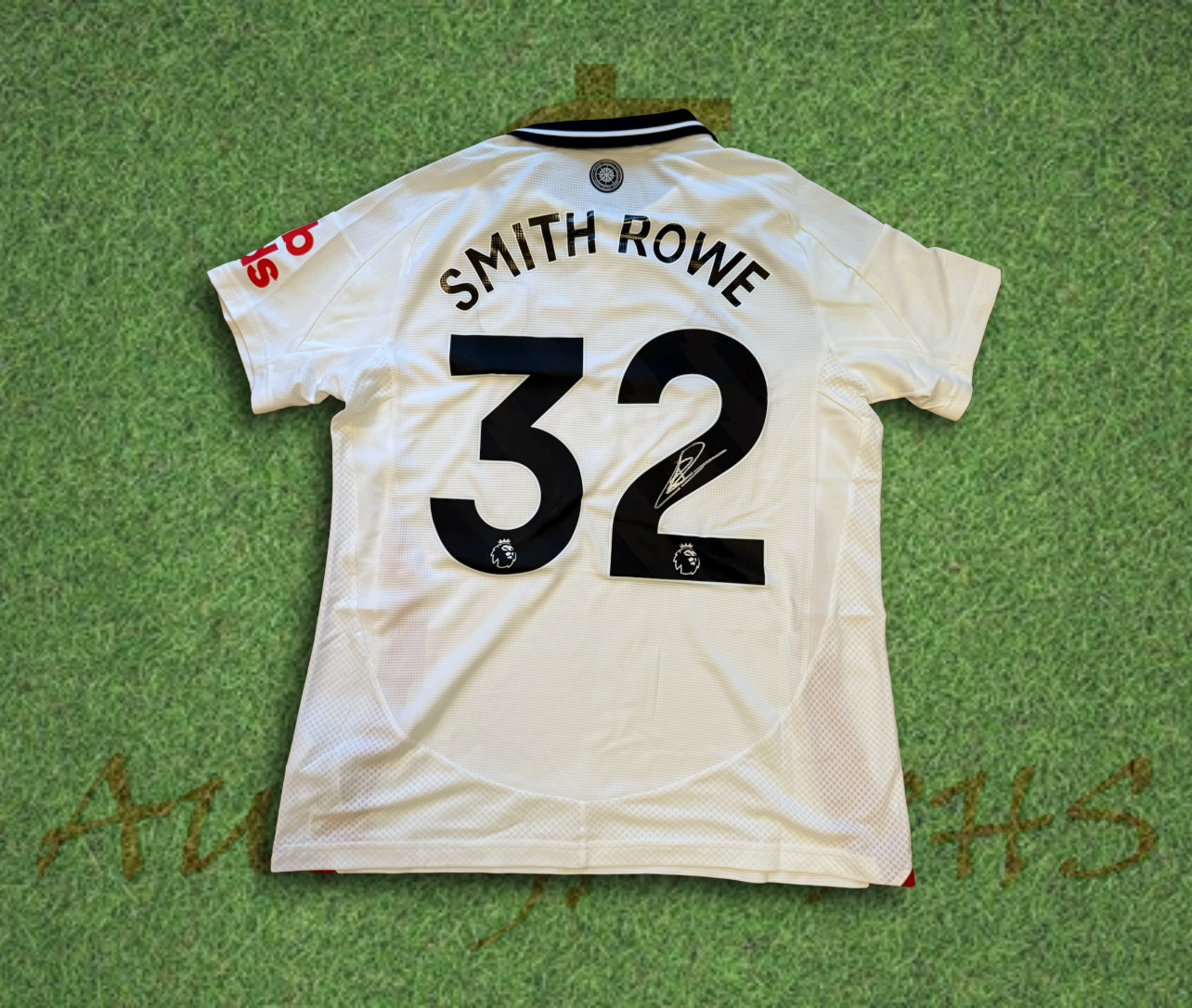 Emile Smith Rowe Signed Fulham Football Club 2024/25 Home Shirt 2