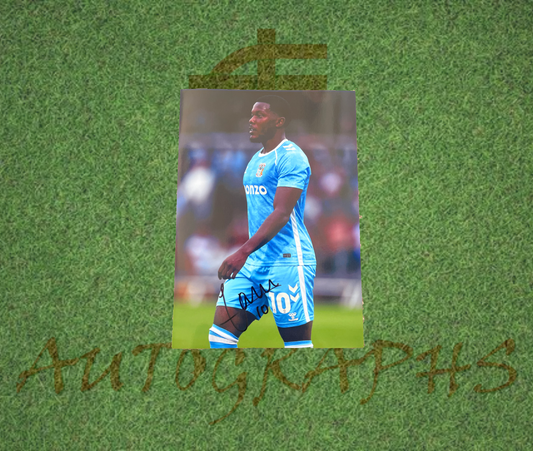 Ephron Mason-Clark Coventry City Football Club Signed A4 Photo-ZCL Autographs