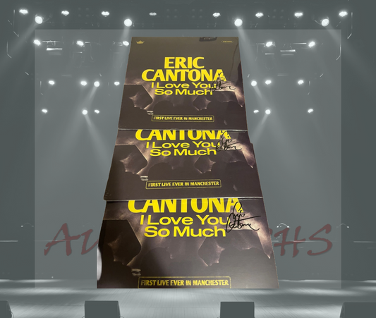 Eric Cantona Signed I Love You So Much Vinyl Album-Signed vinyl-ZCL Autographs-ZCL Autographs
