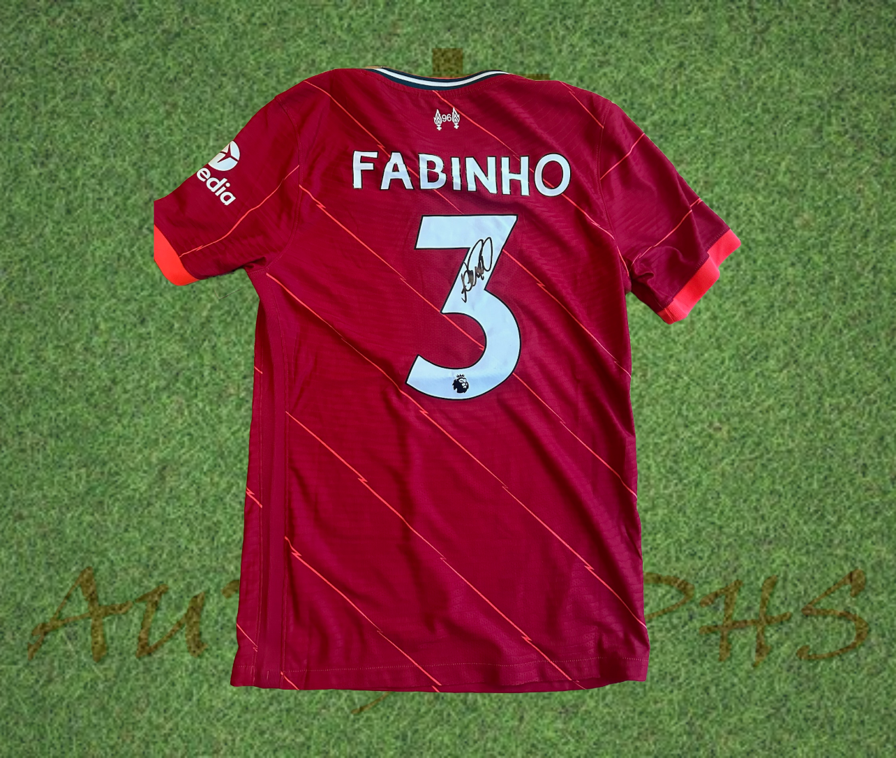 Fabinho Signed Liverpool 2021/22 Shirt-Signed Shirt-ZCL Autographs-ZCL Autographs