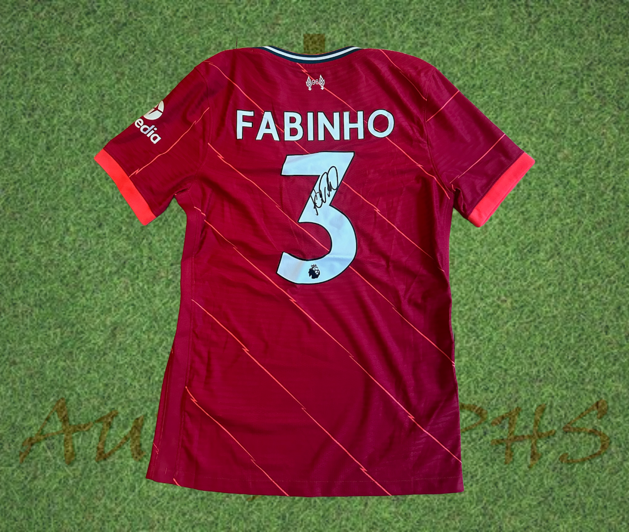 Fabinho Signed Liverpool 2021/22 Shirt-Signed Shirt-ZCL Autographs-ZCL Autographs