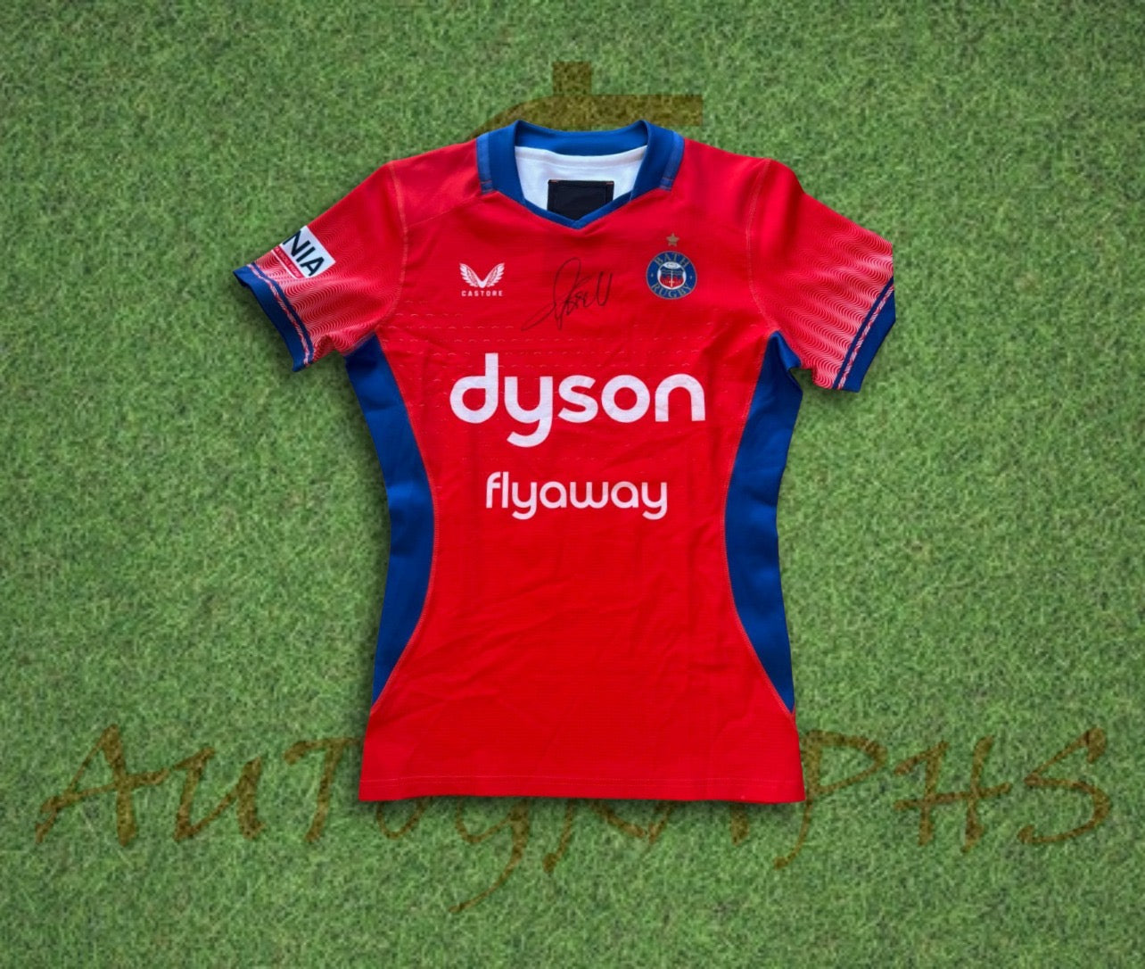 Finn Russell Bath Rugby Signed 2023/24 Euro Shirt