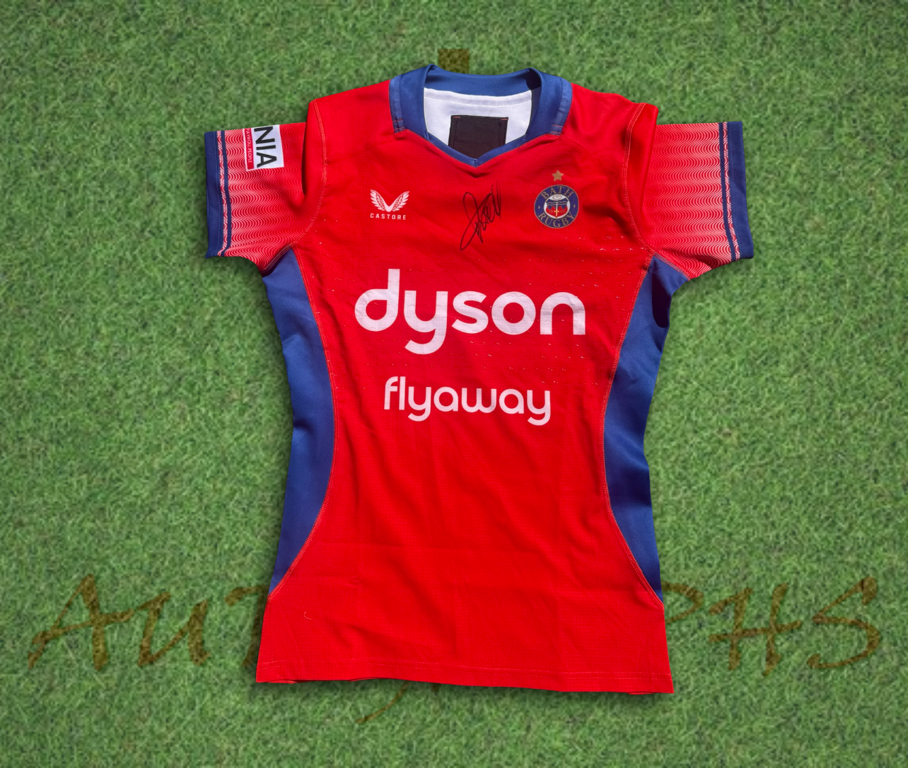 Finn Russell Bath Rugby Signed 2023/24 Euro Shirt 3