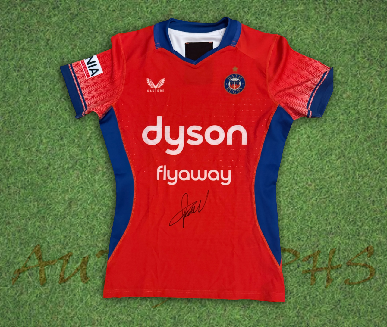 Finn Russell Bath Rugby Signed 2023/24 Euro Shirt 4