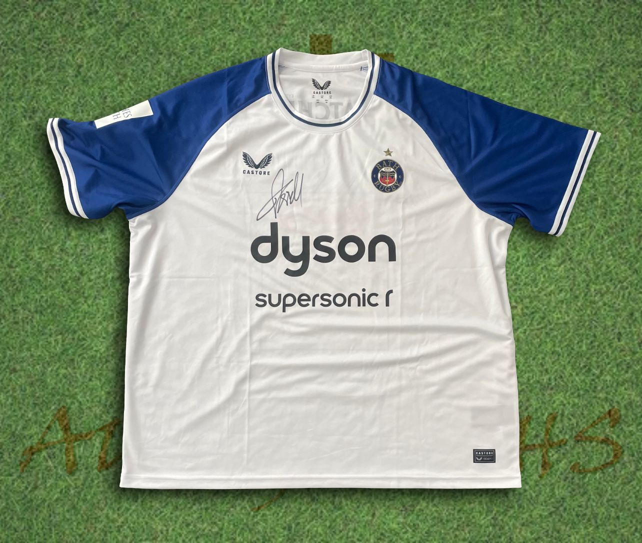 Finn Russell Bath Rugby Signed 2024/25 Away Shirt