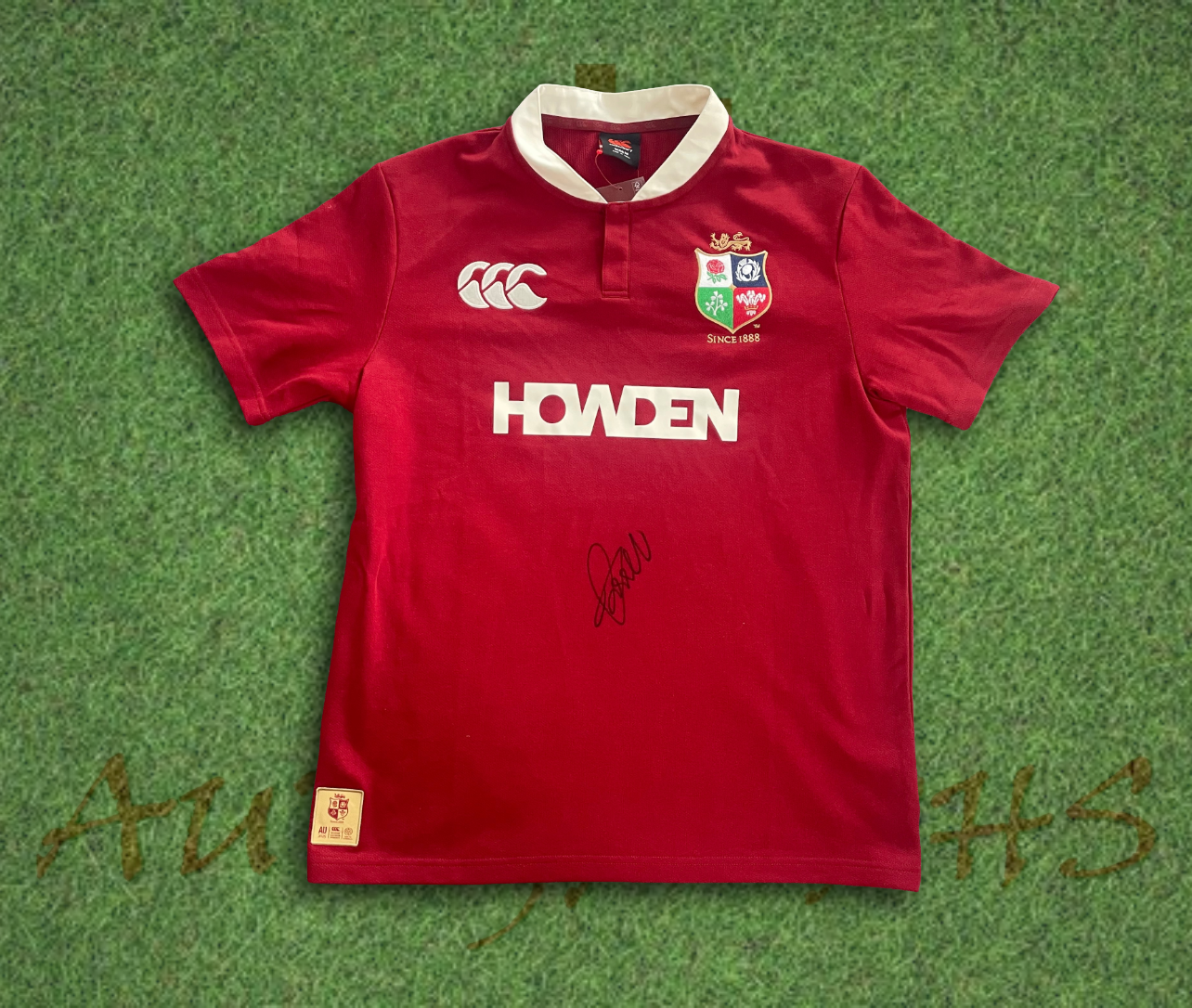 Finn Russell Signed British and Irish Lions Rugby 2025 Home Shirt-Signed Shirt-ZCL Autographs-ZCL Autographs