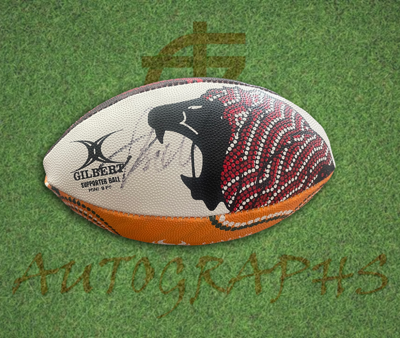 Finn Russell Signed British and Irish Lions Rugby 2025 Mini Ball-Signed Shirt-ZCL Autographs-ZCL Autographs