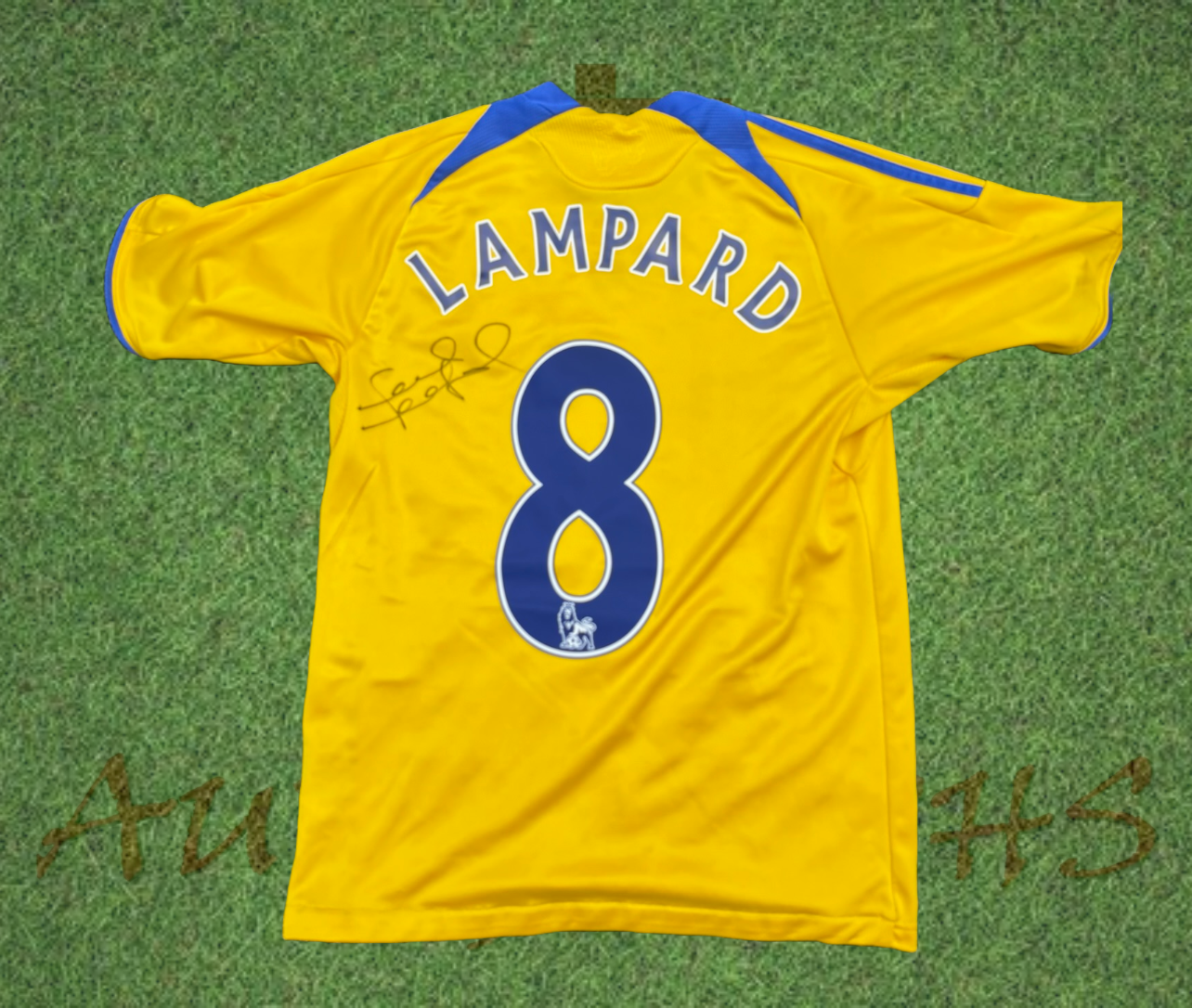 Frank Lampard Signed Chelsea Football Club Signed 2008/09 Third Shirt-ZCL Autographs