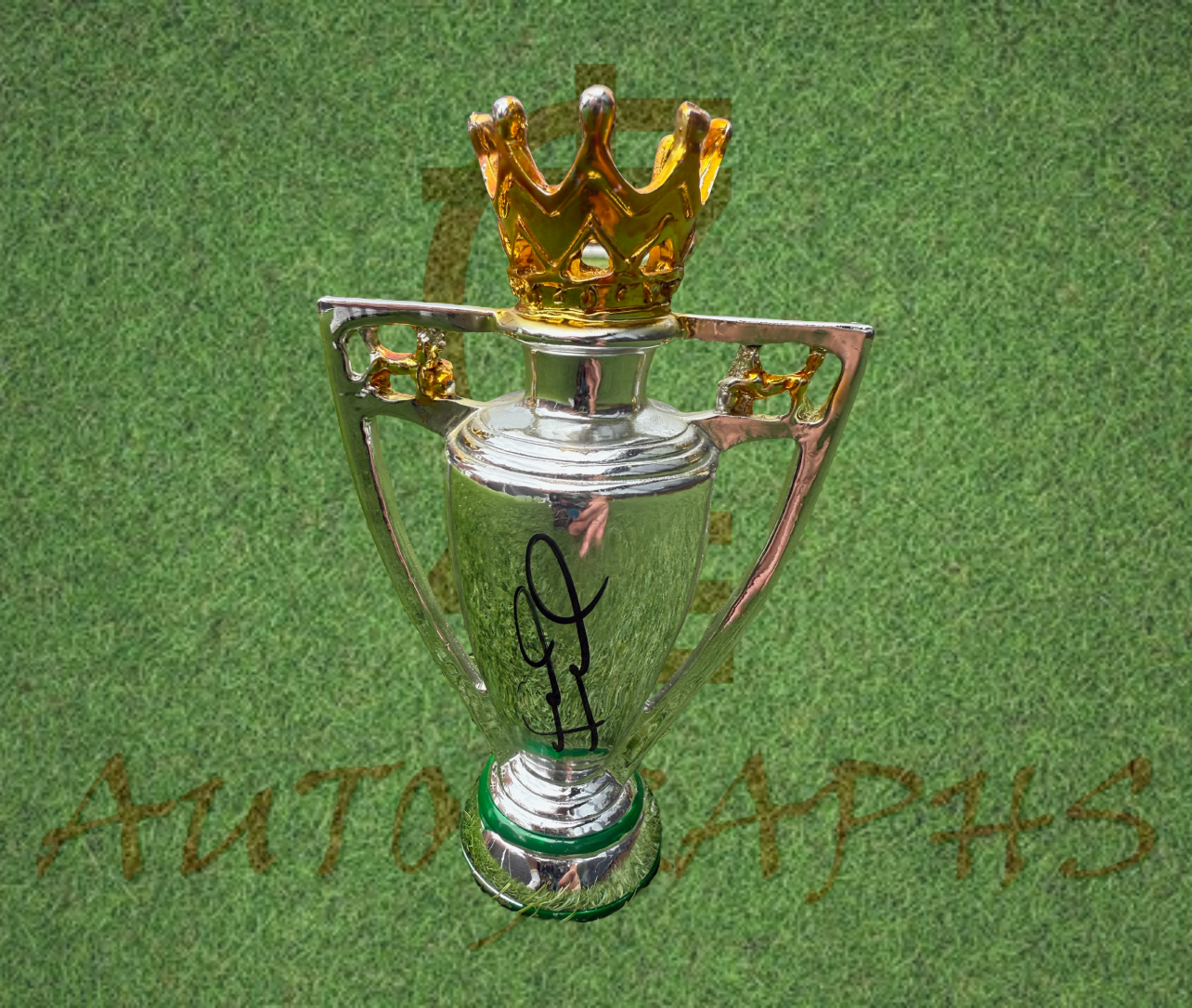 Frank Lampard Signed Miniature Premier League Trophy-ZCL Autographs