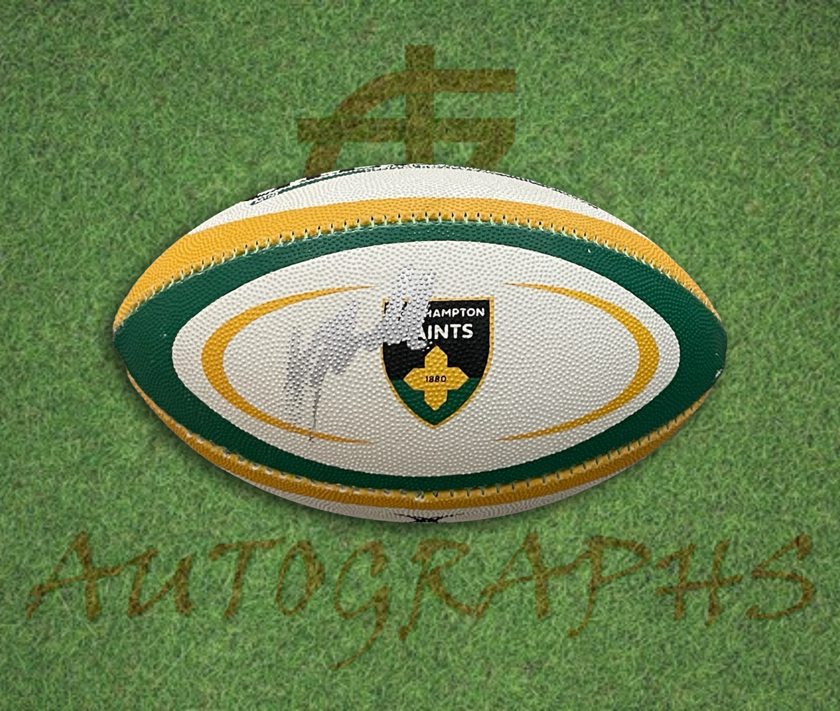 Fraser Dingwall Signed Northampton Saints Mini Rugby Ball