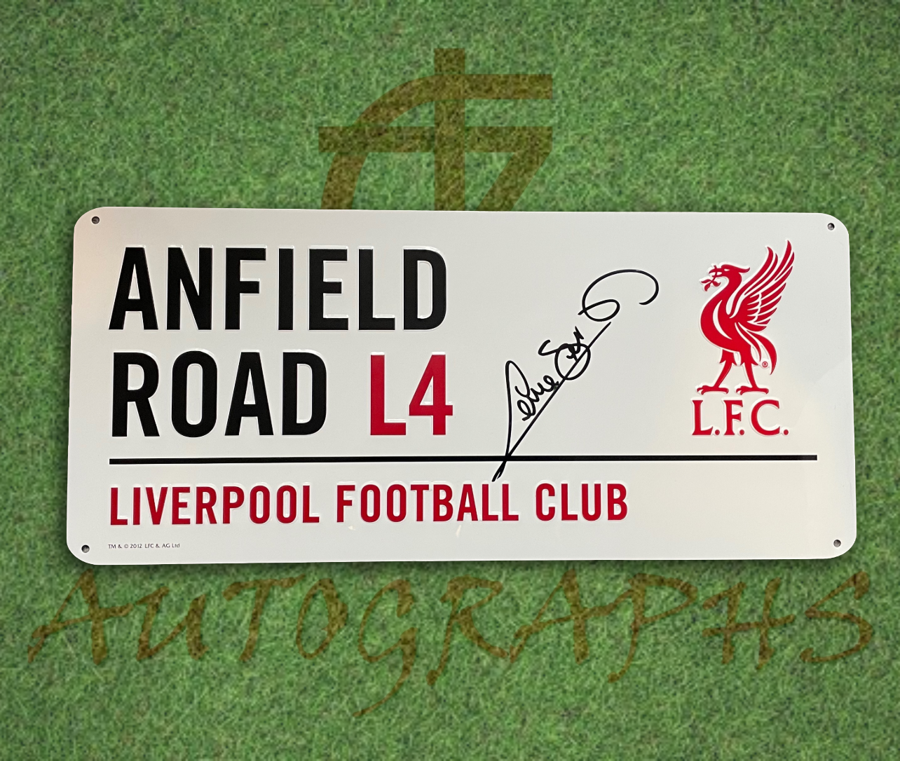 Graeme Souness Signed Liverpool Street Sign-Signed Street Sign-ZCL Autographs