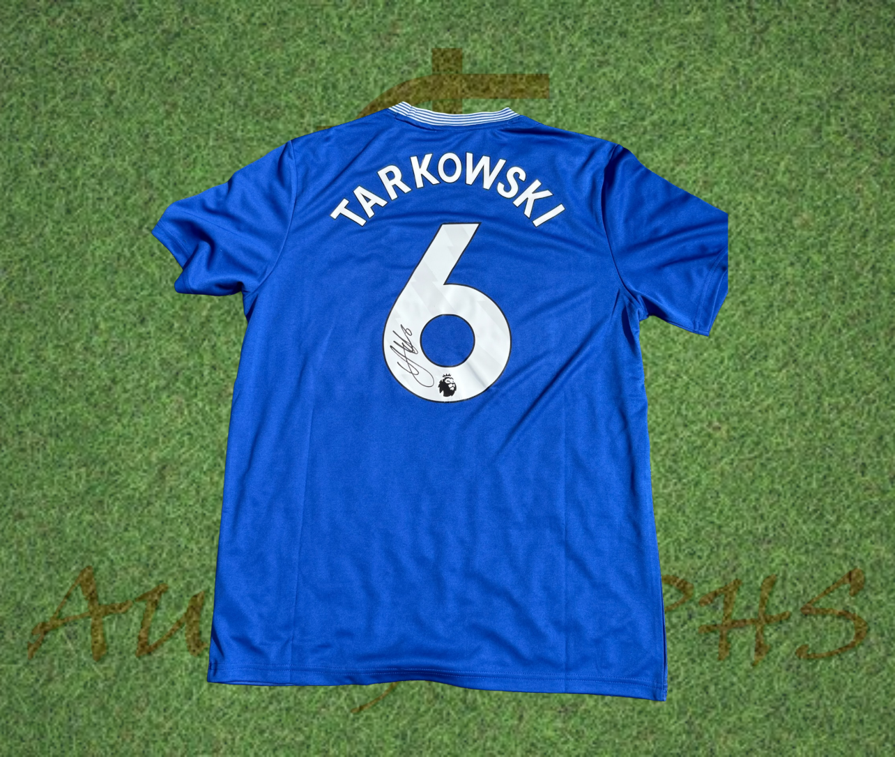 James Tarkowski Signed Everton Home Shirt 2024/25 Last Game at Goodison Park