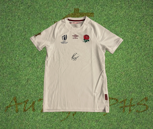 Jamie George Signed England Rugby World Cup 2023 Home Shirt-Signed Shirt-ZCL Autographs-ZCL Autographs
