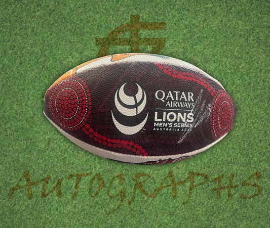 Jamie George Signed British and Irish Lions Rugby 2025 Mini Ball-Signed Ball-ZCL Autographs-ZCL Autographs