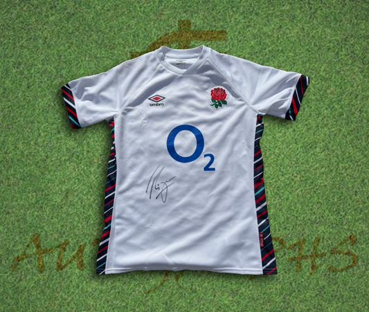 Jamie George Signed England Rugby 2024/25 Home Shirt-Signed Shirt-ZCL Autographs-ZCL Autographs