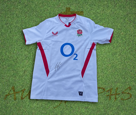 Jamie George Signed England Rugby 2025/26 Home Shirt