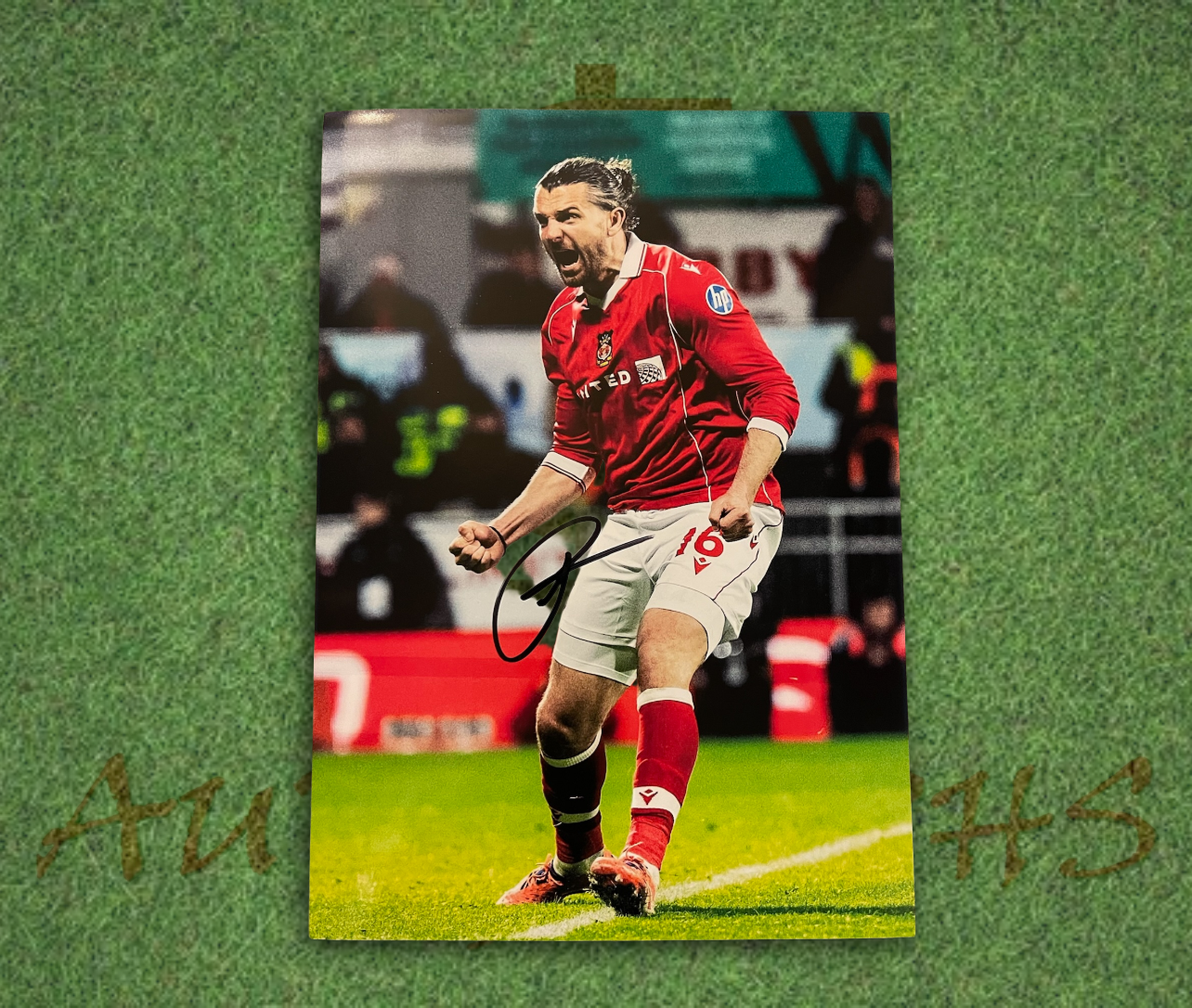 Jay Rodriguez Wrexham Association Football Club Signed A4 Photo