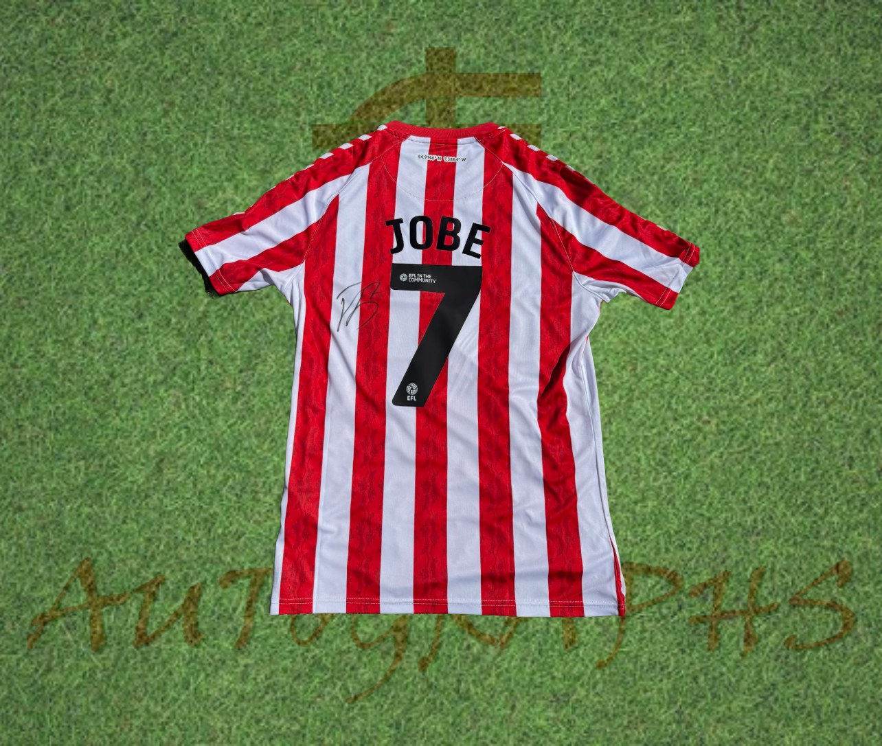 Jobe Bellingham Sunderland AFC 2024/25 Signed Home Shirt-ZCL Autographs-ZCL Autographs