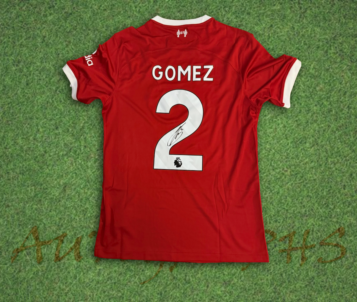 Joe Gomez Signed Liverpool Football Club 2023/24 Shirt S1