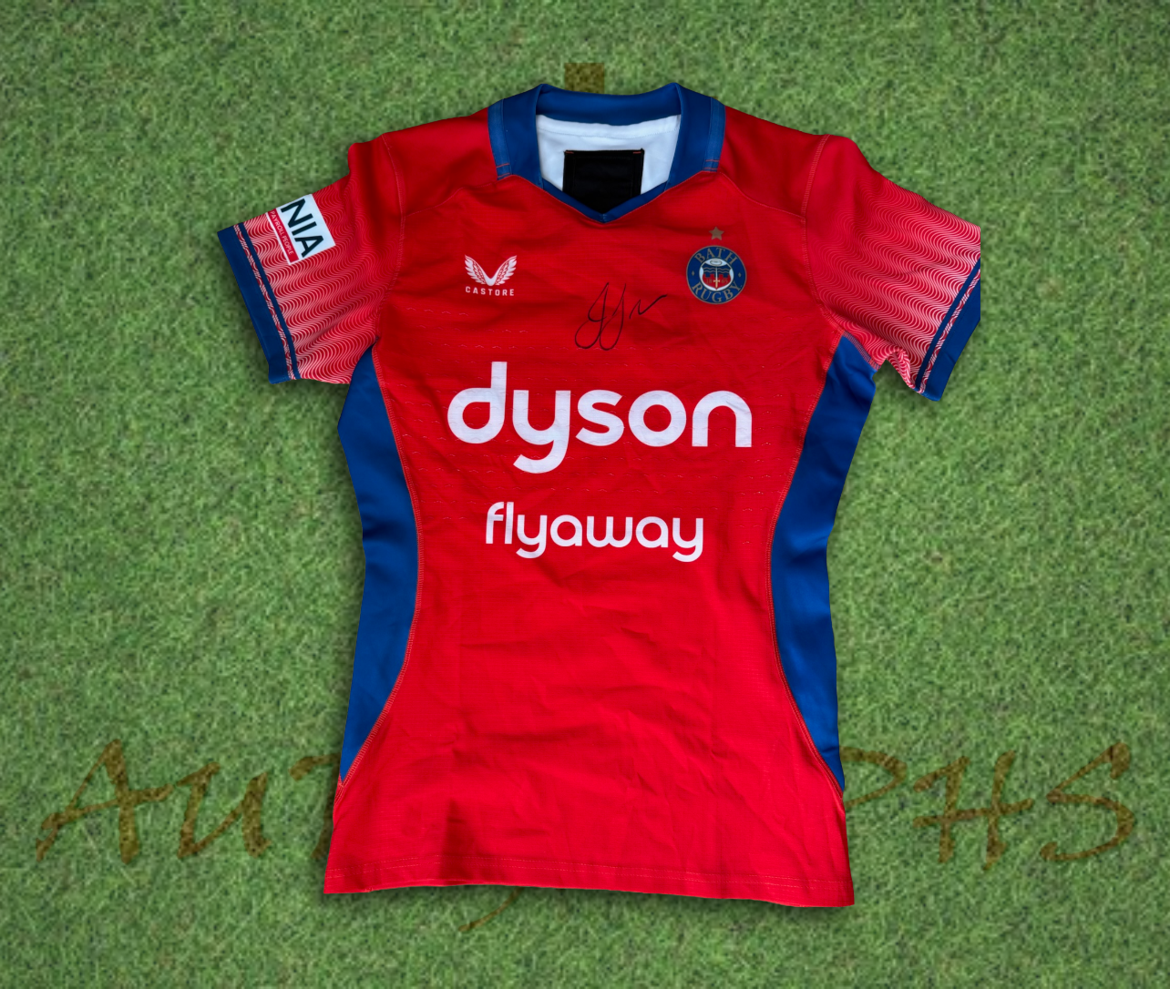 Johann van Graan Bath Rugby Signed 2023/24 Euro Shirt