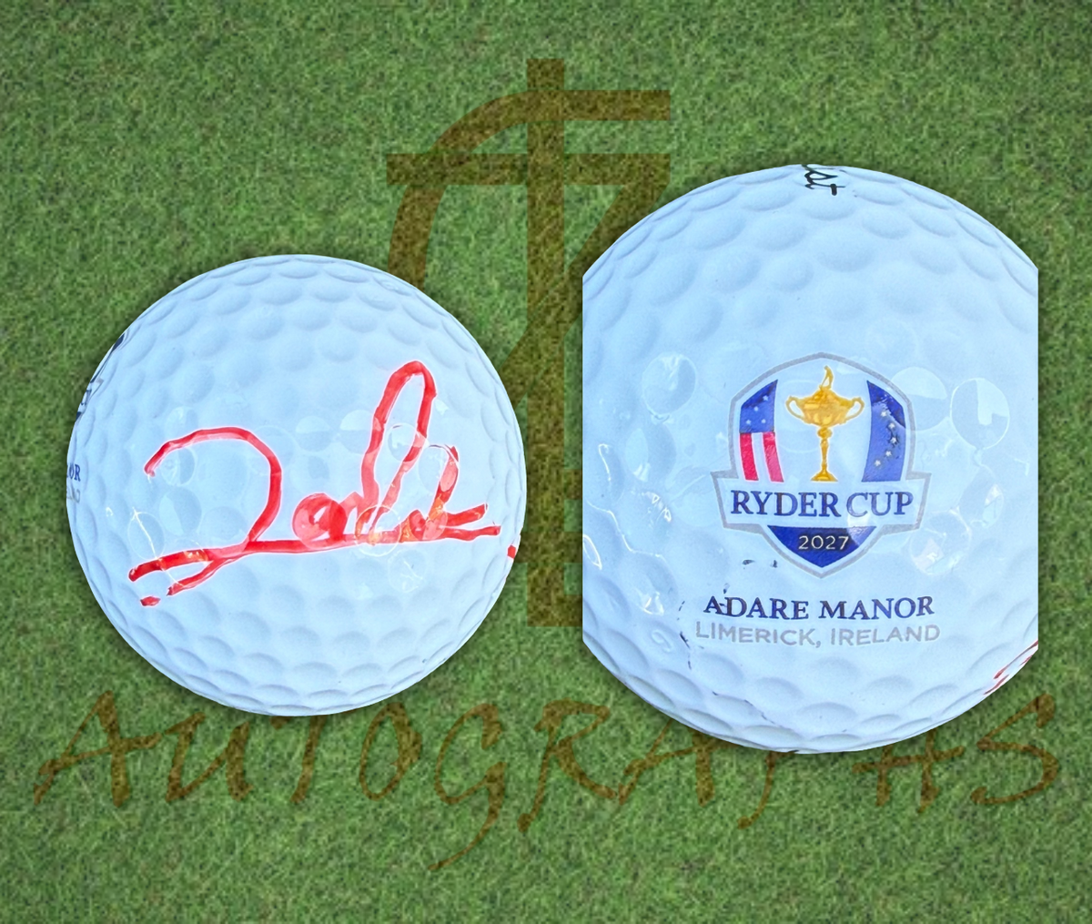 Jon Rahm Signed Ryder Cup 2027 Golf Ball 2