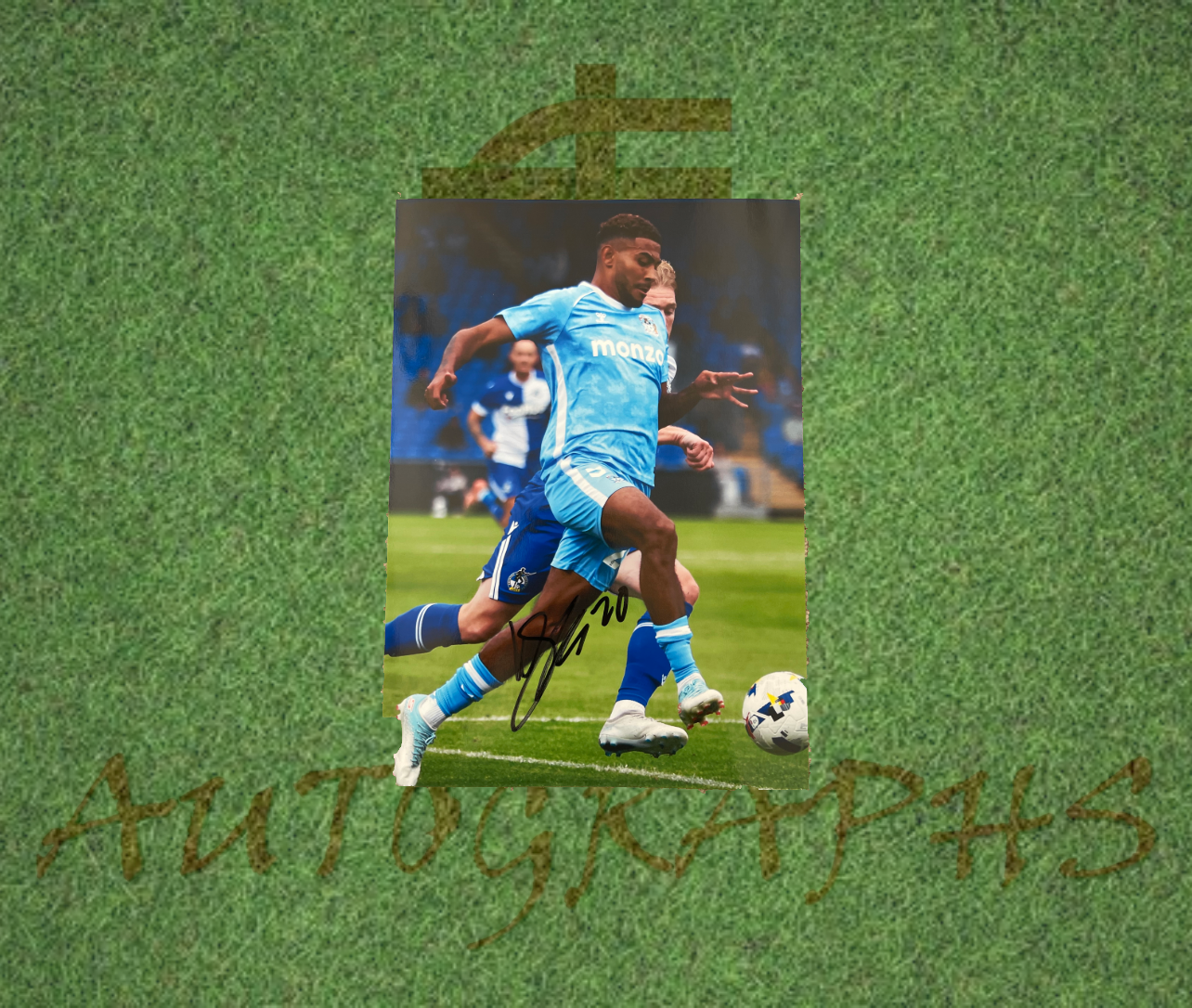 Kaine Kesler-Hayden Coventry City Football Club Signed A4 Photo-ZCL Autographs