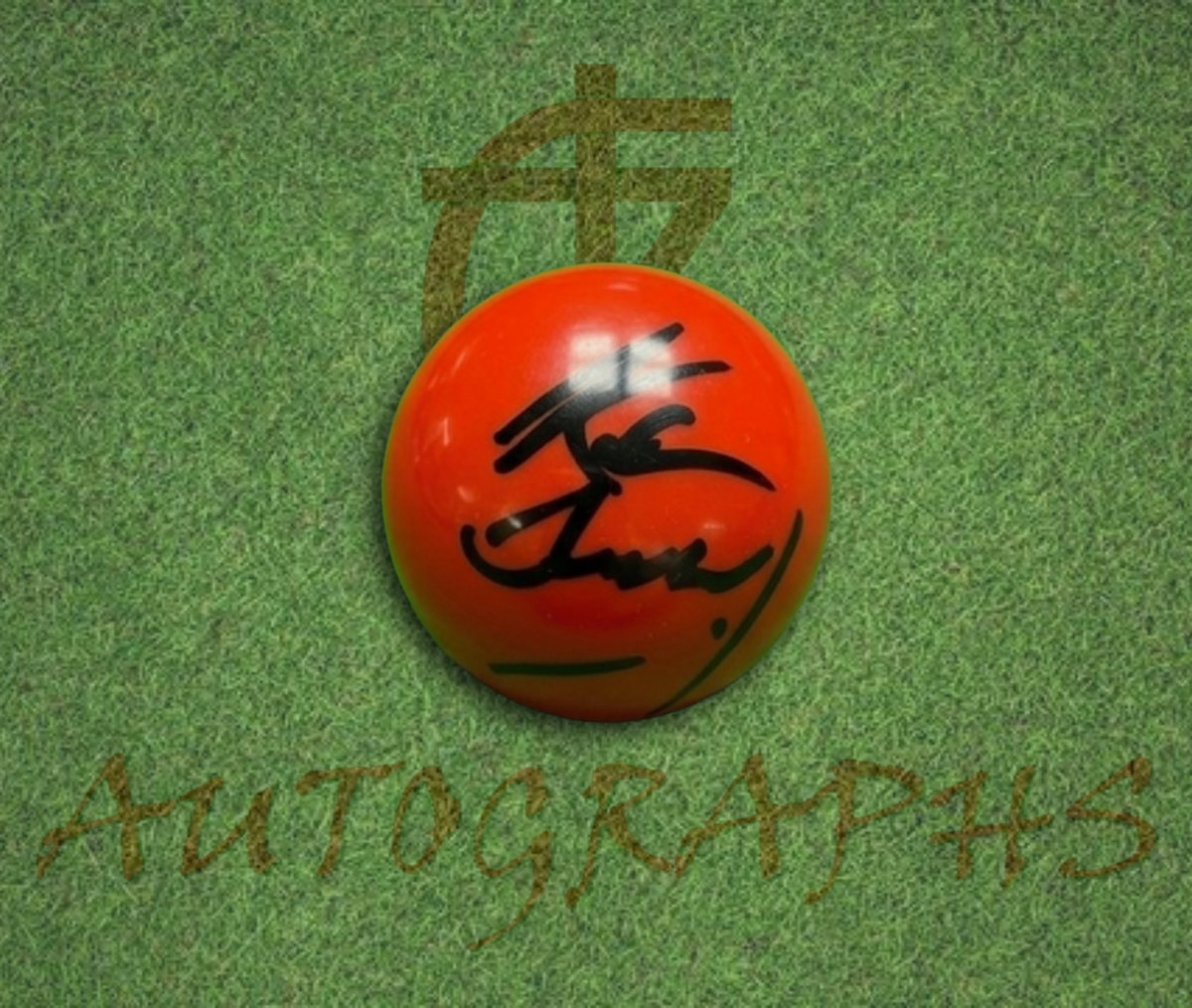 Ken Doherty Signed Snooker Ball Red 2