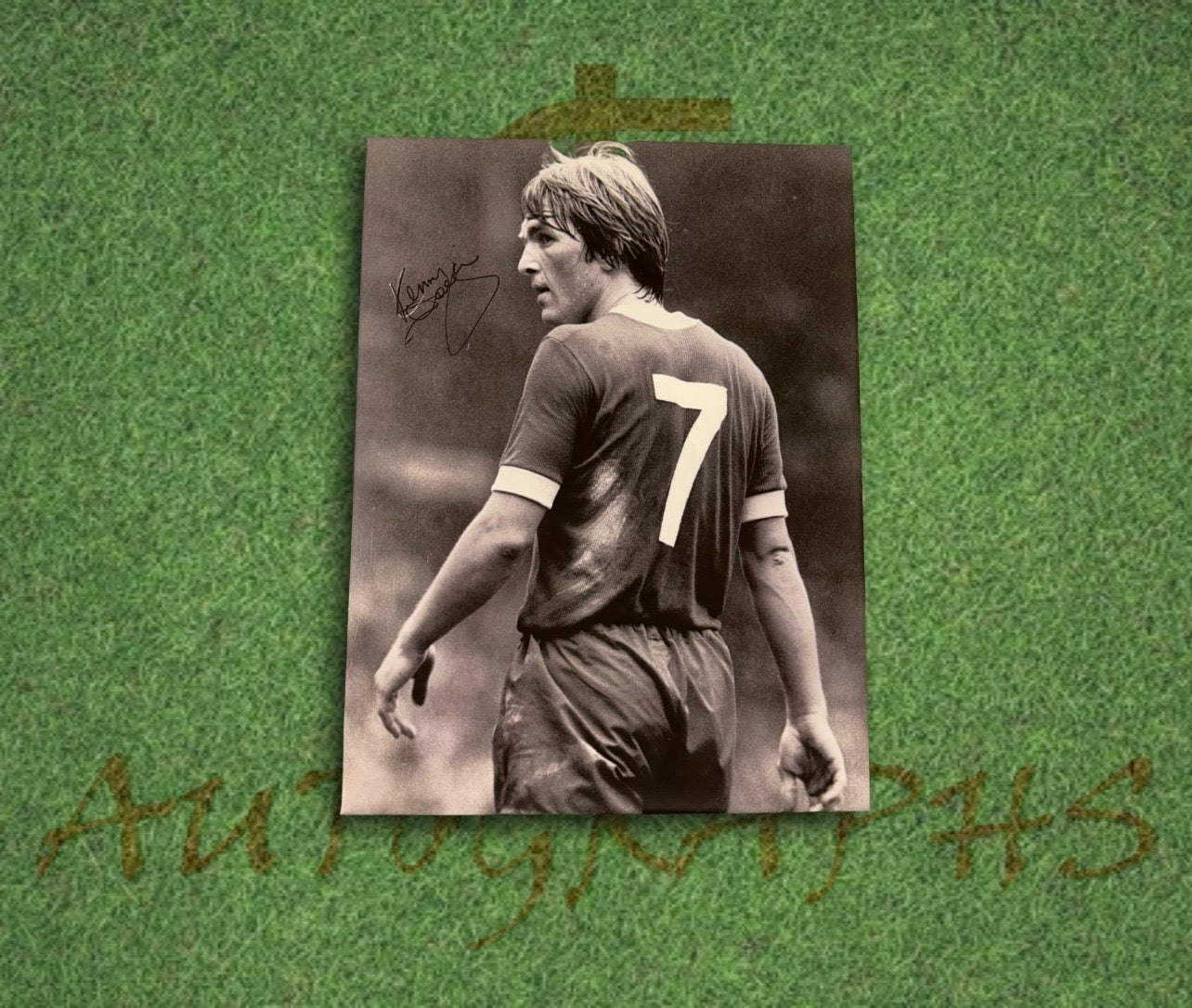 Kenny Dalglish Signed Liverpool Football Club Iconic Canvas 16 12