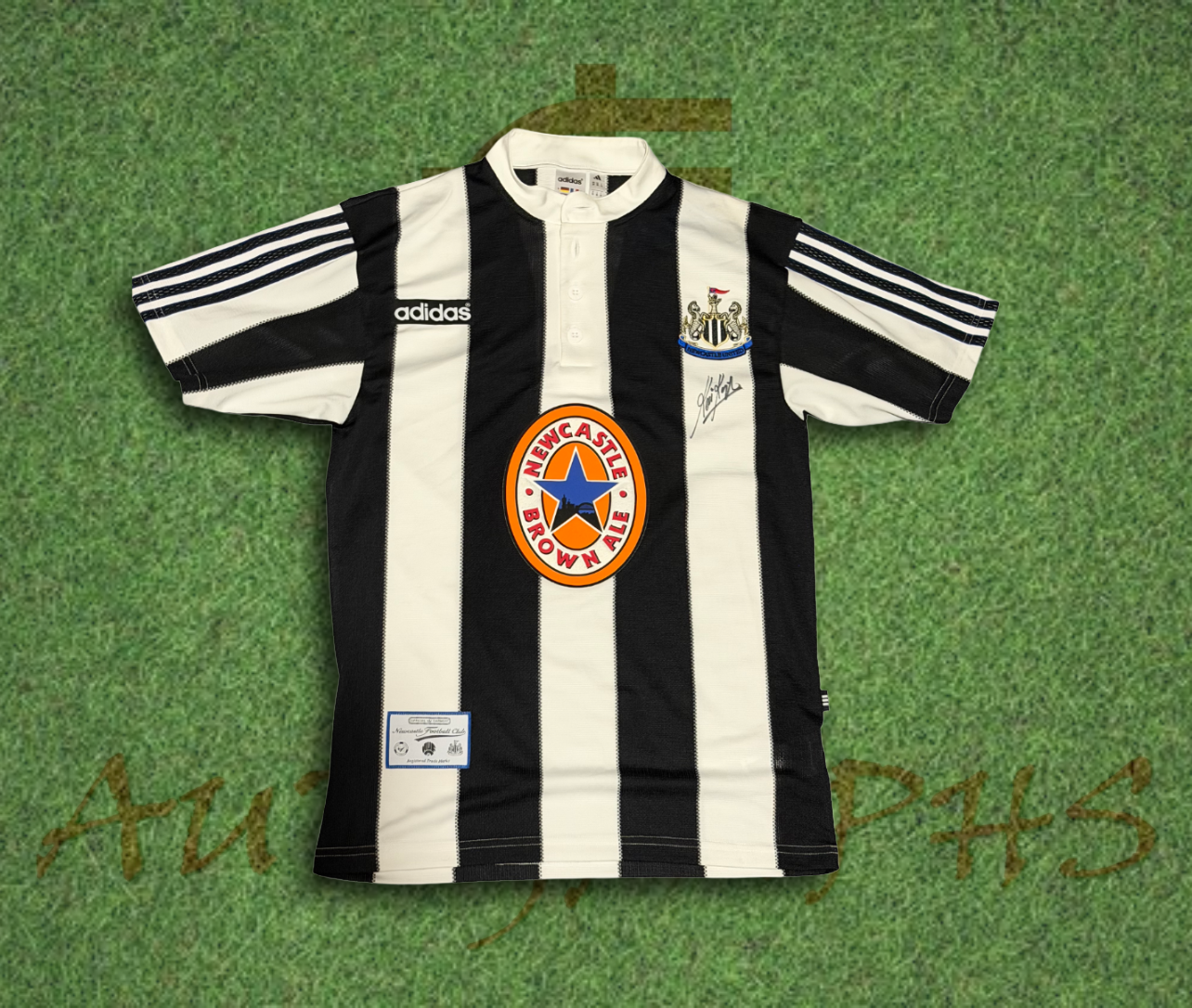 Kevin Keegan Signed Newcastle United 1995/96 Home Shirt