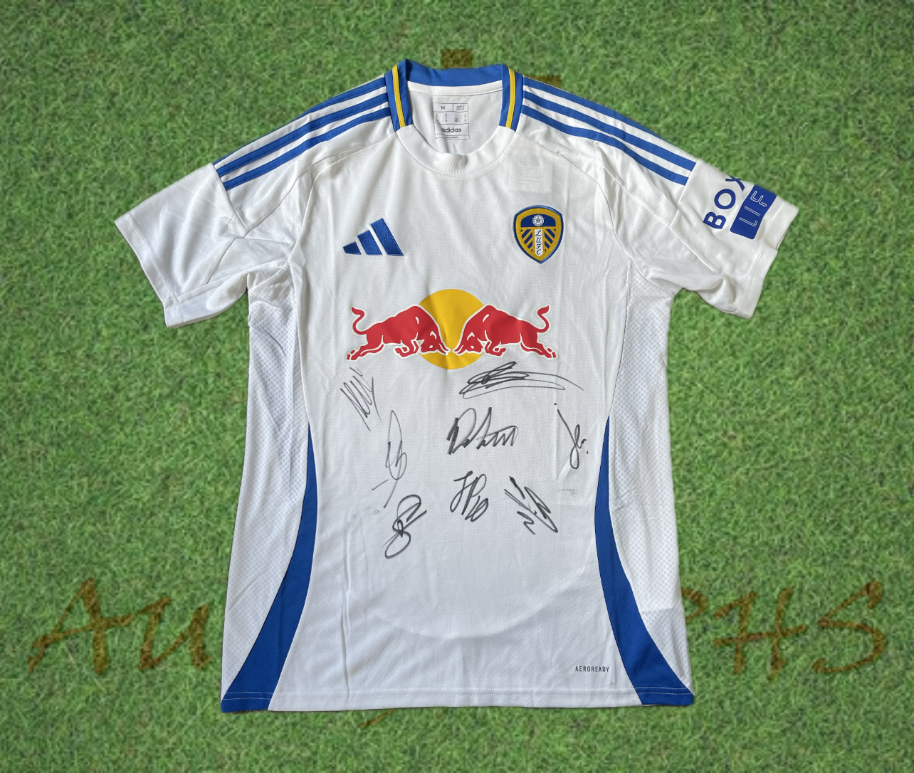 Leeds United Squad Signed 2024/25 Home Shirt-Signed Shirt-ZCL Autographs-ZCL Autographs