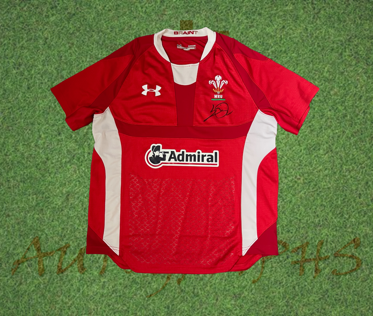 Leigh Halfpenny Signed Wales Rugby Home Shirt-Signed Shirt-ZCL Autographs-ZCL Autographs