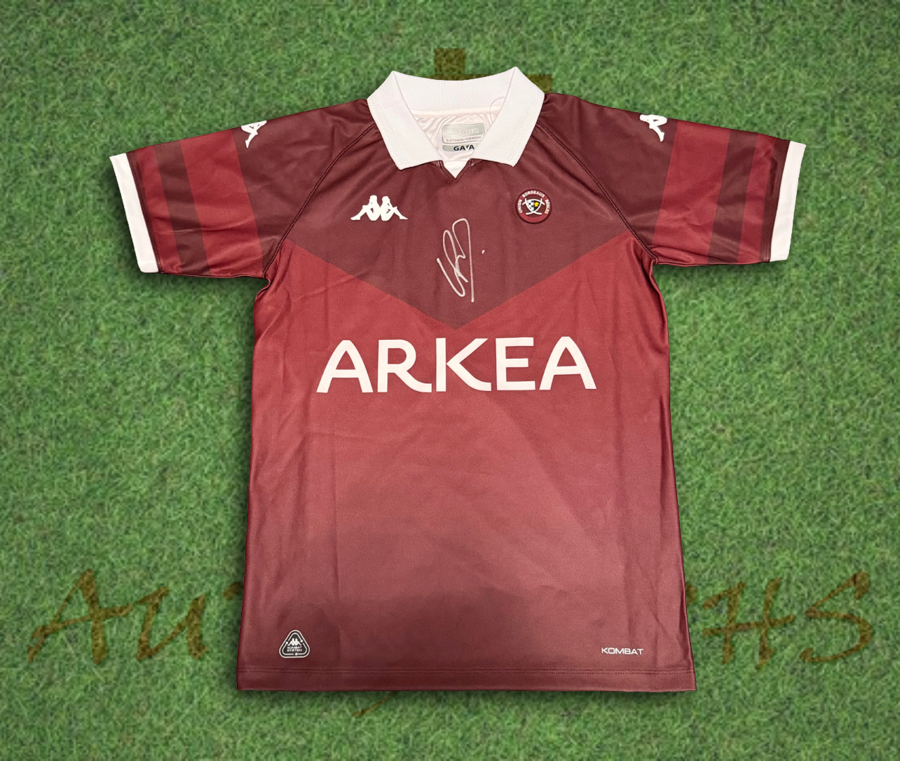 Louis Bielle-Biarrey Signed Union Bordeaux Bègles 2024/25 Home Shirt
