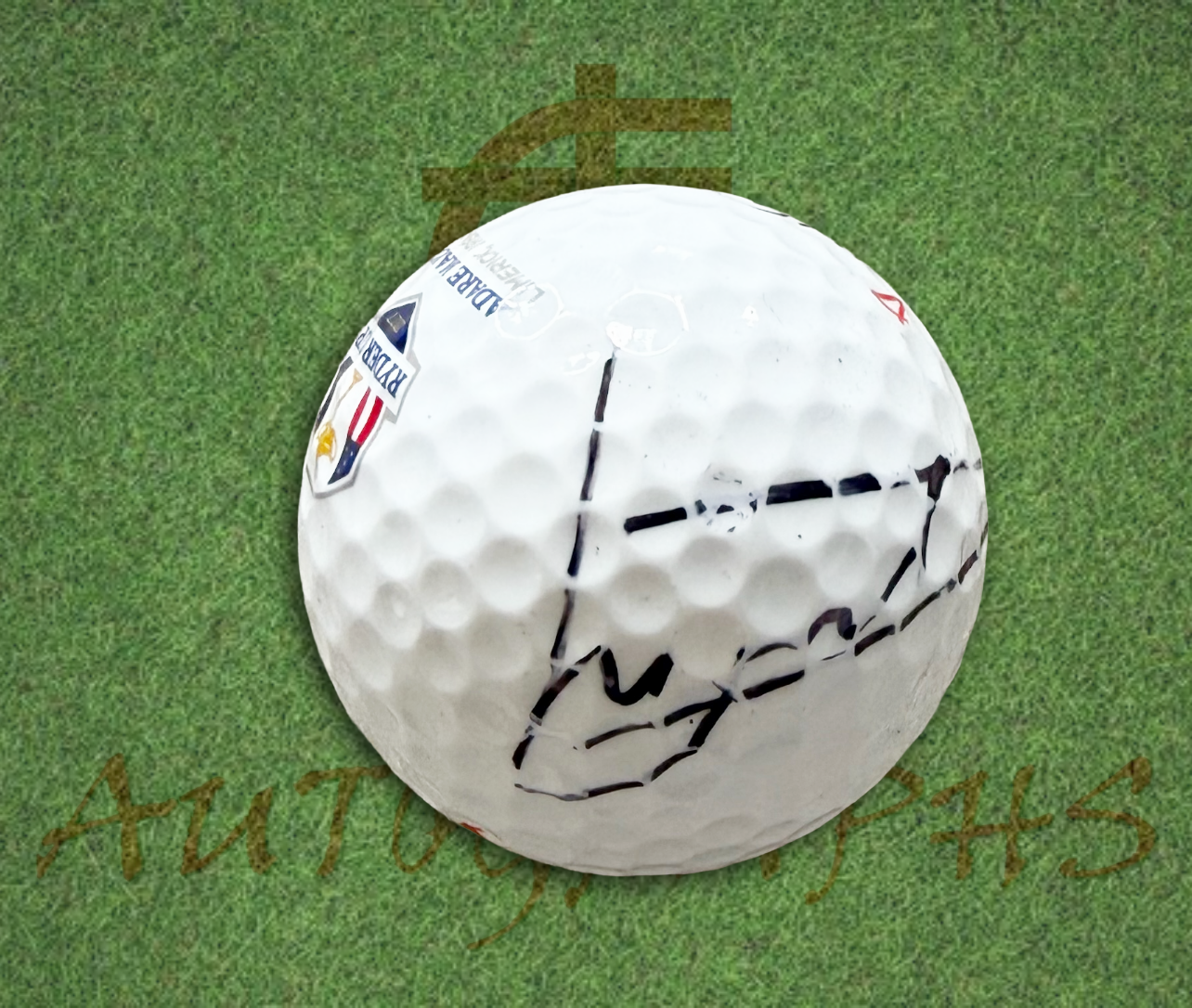 Luke Donald Signed Ryder Cup 2027 Golf Ball 1