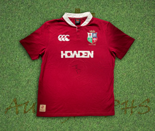 Maro Itoje Signed British and Irish Lions Rugby 2025 Home Shirt